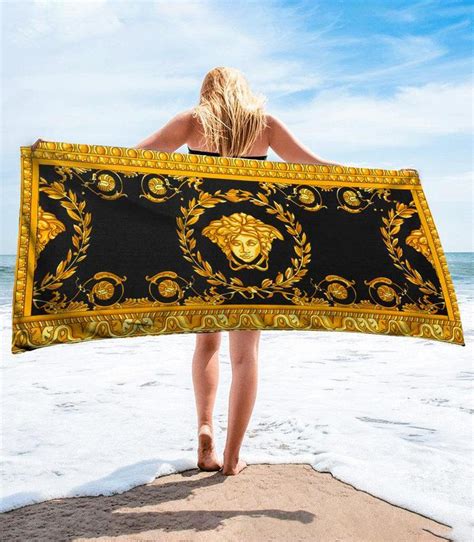 versace beach towel.